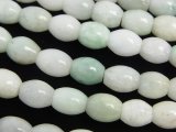  비취 Jadeite 라이스 비즈 10*8mm  2a+품질,  한줄 사이즈 39cm - 5줄/구매 시 10% 할인