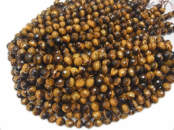 Photo2: 호안석 64면체 컷팅, 10mm 2a++품질,1줄 사이즈36cm/ - 5줄 구매 시 20% 할인 (2)