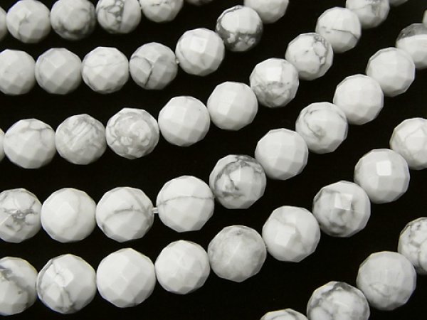 Photo2: 하울라이트  10mm , 128면체 1줄 사이즈 38cm, / - 5줄 구매 시 30% 할인 (2)