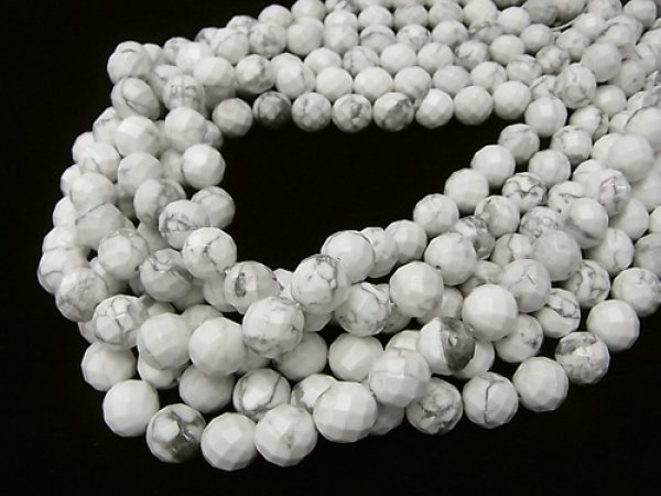 Photo3: 하울라이트  10mm , 128면체 1줄 사이즈 38cm, / - 5줄 구매 시 30% 할인 (3)