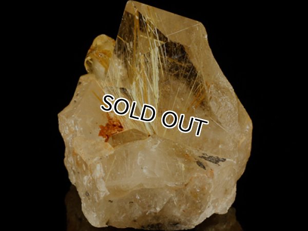 루틸쿼츠광물질,