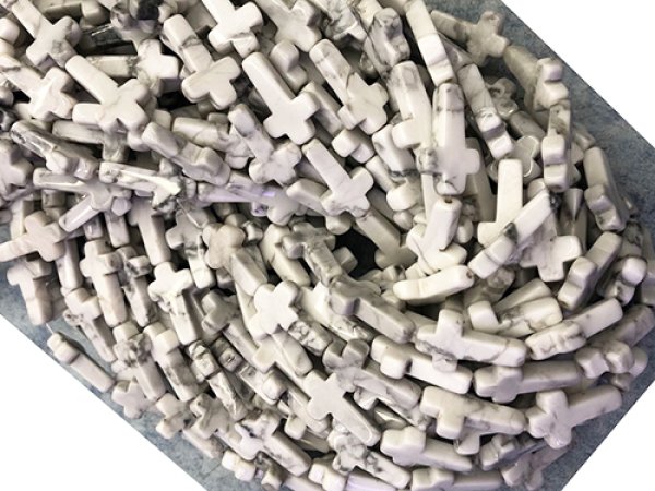 Photo2: 하울라이트 십자가 비즈10mm, 3a품질,   (2)