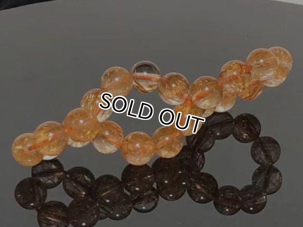 Photo4: 침수정 (레드) 비즈8.5mm 4a품질【1점】품질 동영상 참고, (4)