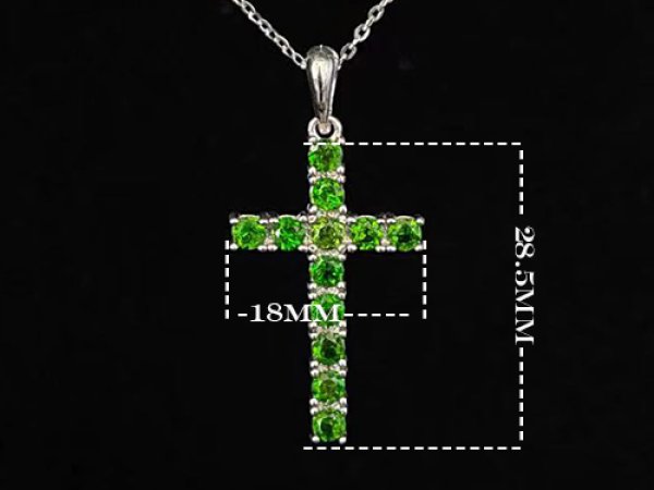 다이옵사이드 목걸이,