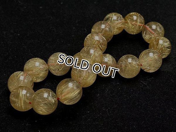 Photo3: 침수정 (골드) 비즈11.3mm 3a++품질【1점】 (3)