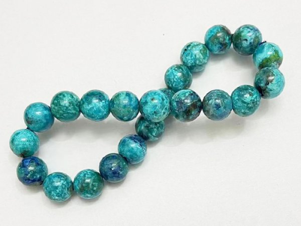 희소품질 크리소콜라 원석팔찌,