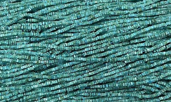 터키석 원석비즈.