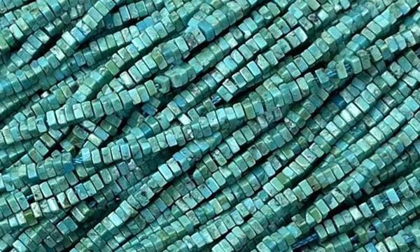 터키석 원석비즈.